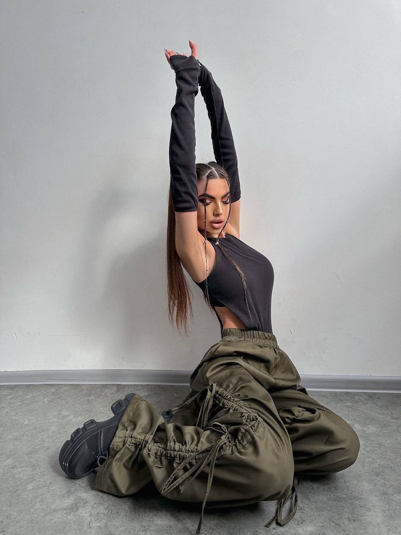 Комплект: коттонові джогери + боді Комплект: коттонові джогери + боді | PUSHKA SHOP