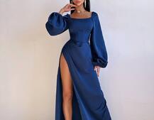 Атласний комплект: корсет + спідниця максі з драпіруванням Атласний комплект: корсет + спідниця максі з драпіруванням | PUSHKA SHOP