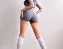 Комплект: топ на ґудзиках + велосипедки Комплект: топ на ґудзиках + велосипедки | PUSHKA SHOP