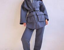 Комплект: тепла сорочка на кнопках + джоггери Комплект: тепла сорочка на кнопках + джоггери | PUSHKA SHOP