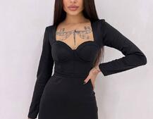 Сукня із чашечками з ефектом push up Сукня із чашечками з ефектом push up | PUSHKA SHOP