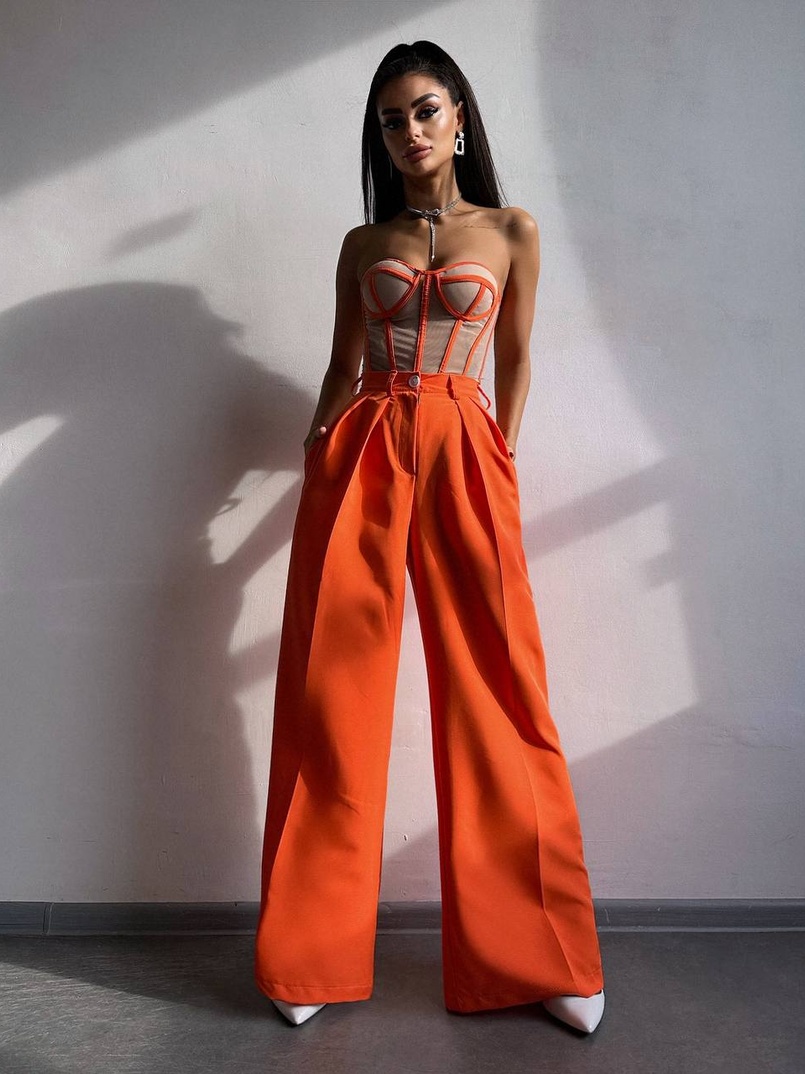 Костюм:  піджак на підкладці, штани+ корсет Костюм:  піджак на підкладці, штани+ корсет | PUSHKA SHOP