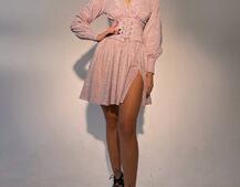 Блискуча сукня з корсетом Блискуча сукня з корсетом | PUSHKA SHOP