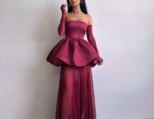 Вишуканий комплект із сукні та спідниці із сітки ✨ | PUSHKA SHOP