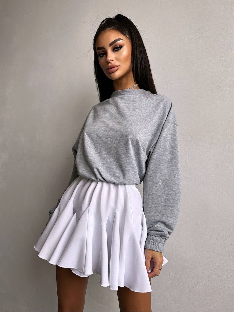 Комплект: спідниця + світшот Комплект: спідниця + світшот | PUSHKA SHOP