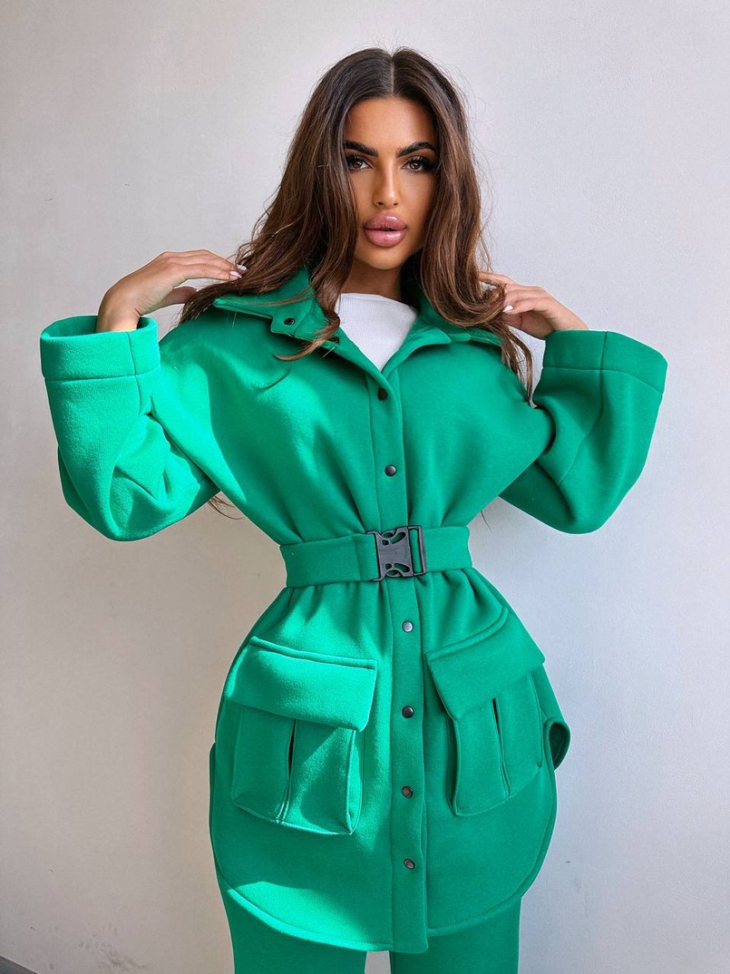 Комплект: тепла сорочка на кнопках + джоггери Комплект: тепла сорочка на кнопках + джоггери | PUSHKA SHOP