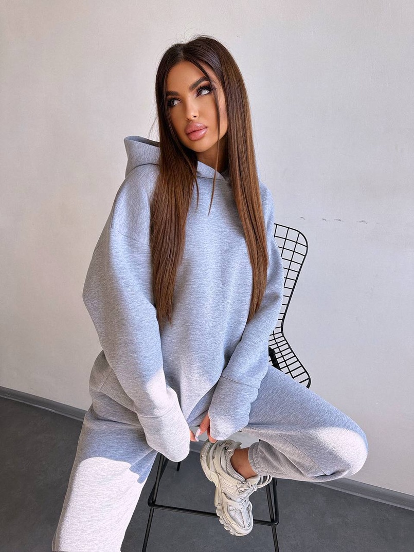 Теплий комплект: худі + спортивні штани Теплий комплект: худі + спортивні штани | PUSHKA SHOP