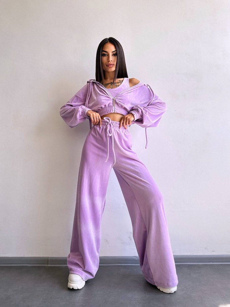 Велюровий комплект трійка  Велюровий комплект трійка  | PUSHKA SHOP