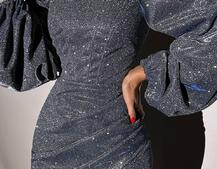 Сяючий комплект: корсет + спідниця міні з драпіруванням Сяючий комплект: корсет + спідниця міні з драпіруванням | PUSHKA SHOP