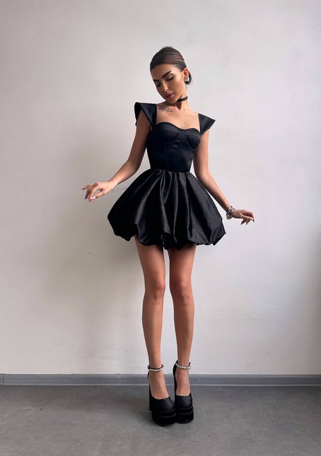 Комплект : корсет  з чашечками+ спідниця балон  | PUSHKA SHOP