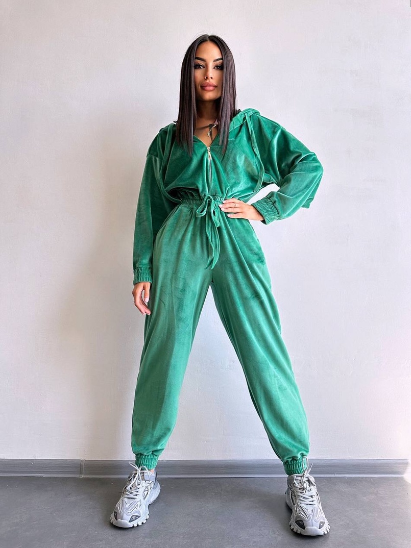 Велюровий комбінезон   Велюровий комбінезон   | PUSHKA SHOP