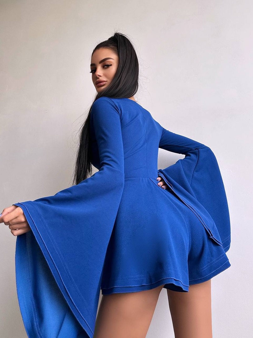 Ромпер з розкльошеними рукавами  Ромпер з розкльошеними рукавами  | PUSHKA SHOP