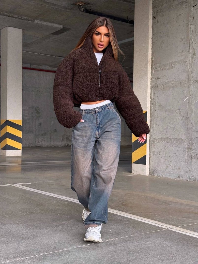 Курточка пуффер на блискавці Курточка пуффер на блискавці | PUSHKA SHOP