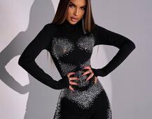 Комбінезон декорований стразами Комбінезон декорований стразами | PUSHKA SHOP