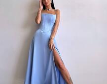 Корсетна сукня міді  | PUSHKA SHOP