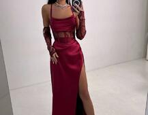 Комплект: корсет+ рукавички + спідниця максі Комплект: корсет+ рукавички + спідниця максі | PUSHKA SHOP