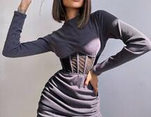 Сукня-міні  з елементами корсету  Довжину спідниці можна регулювати  Сукня-міні  з елементами корсету  Довжину спідниці можна регулювати  | PUSHKA SHOP