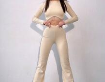 Комплект : штани кльош і топ , декорований бахромою зі страз Ручна робота Комплект : штани кльош і топ , декорований бахромою зі страз Ручна робота | PUSHKA SHOP