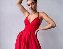 Сукня максі  з корсетним верхом і чашечками  | PUSHKA SHOP