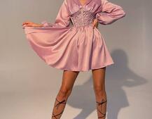 Корсетное платье с пышной юбкой   Корсетное платье с пышной юбкой   | PUSHKA SHOP