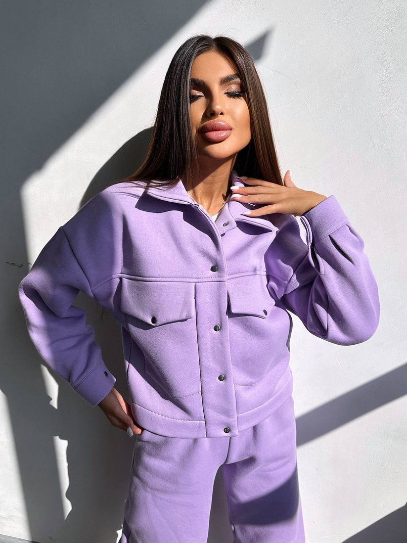 Комплект: тепла сорочка на кнопках + джоггери | PUSHKA SHOP