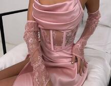 Комплект: корсет+ рукавички + спідниця максі Комплект: корсет+ рукавички + спідниця максі | PUSHKA SHOP