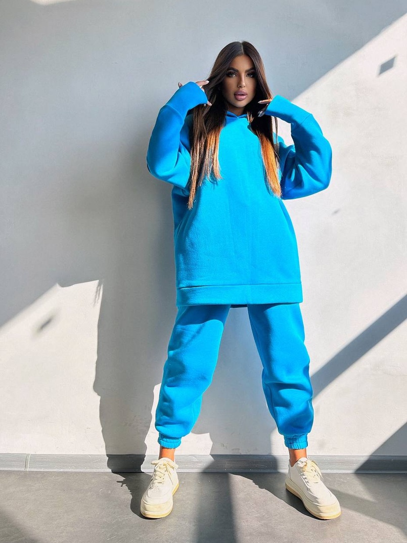 Теплий комплект: худі + спортивні штани Теплий комплект: худі + спортивні штани | PUSHKA SHOP