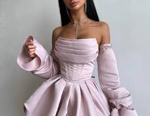 Комплект : корсет з рукавами  + спідниця балон  | PUSHKA SHOP