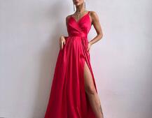 Атласна сукня максі  Атласна сукня максі  | PUSHKA SHOP