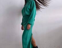 Костюм із теплого трикотажу-рубчика: светр + спідниця Костюм із теплого трикотажу-рубчика: светр + спідниця | PUSHKA SHOP