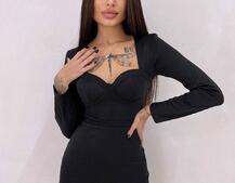 Сукня із чашечками з ефектом push up Сукня із чашечками з ефектом push up | PUSHKA SHOP