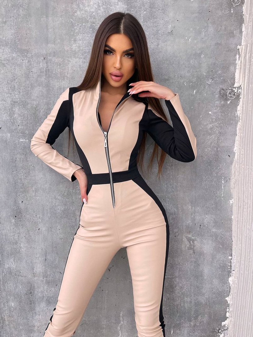 Комбінезон з еко-шкіри  Комбінезон з еко-шкіри  | PUSHKA SHOP