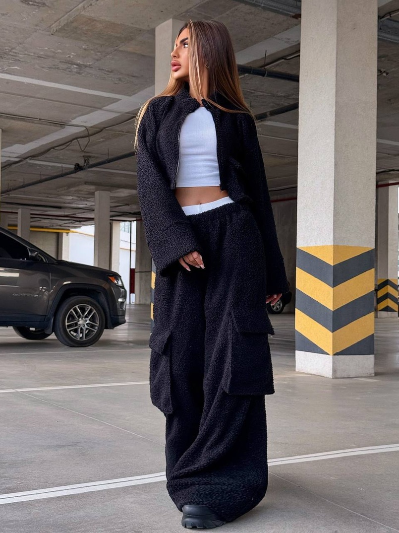 Теплий та мʼякий комплект Тедді на флісі Дуже приємний до тіла Теплий та мʼякий комплект Тедді на флісі Дуже приємний до тіла | PUSHKA SHOP