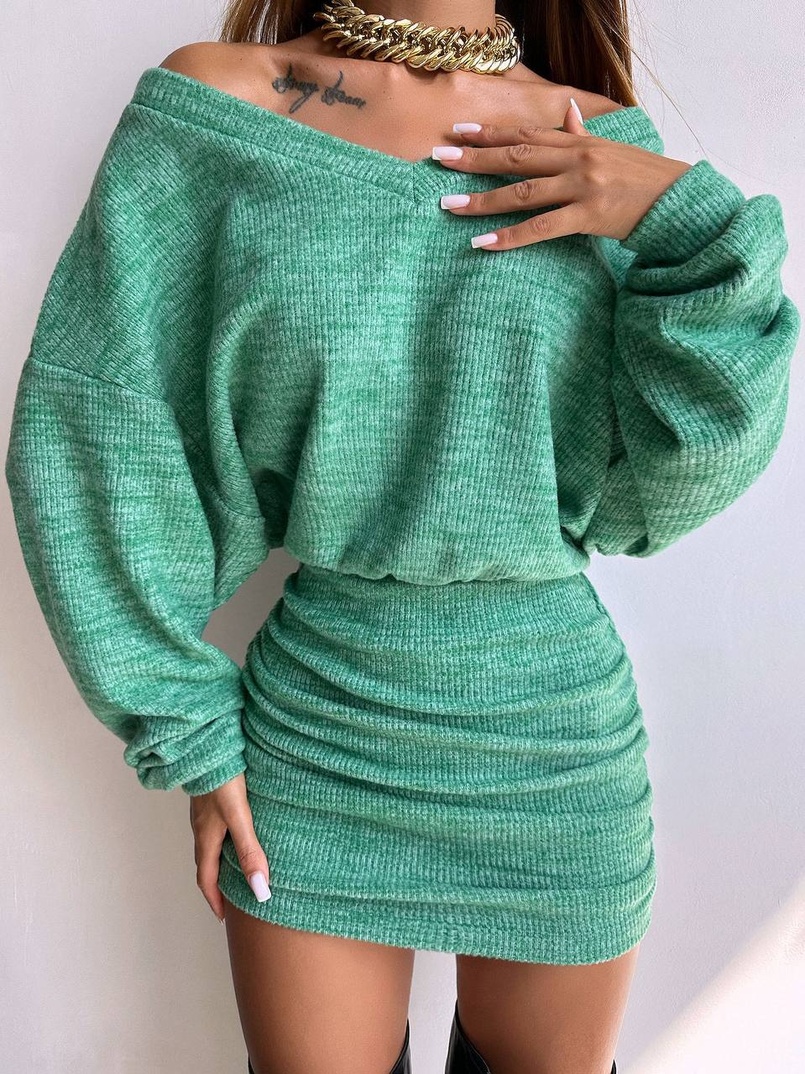 Трикотажна сукня міні  | PUSHKA SHOP