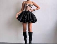 Комплект : корсет  з чашечками+ спідниця балон  | PUSHKA SHOP