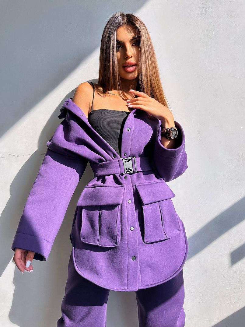 Комплект: тепла сорочка на кнопках + джоггери Комплект: тепла сорочка на кнопках + джоггери | PUSHKA SHOP