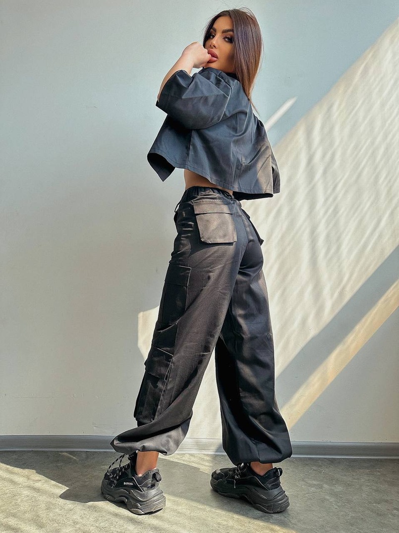 Комплект:  сорочка та штани карго Комплект:  сорочка та штани карго | PUSHKA SHOP
