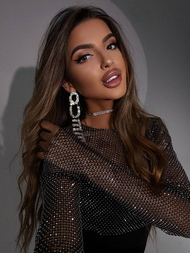 Сукня міді з сяючим топом  Сукня міді з сяючим топом  | PUSHKA SHOP