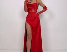 Комплект: корсет+ рукавички + спідниця максі Комплект: корсет+ рукавички + спідниця максі | PUSHKA SHOP