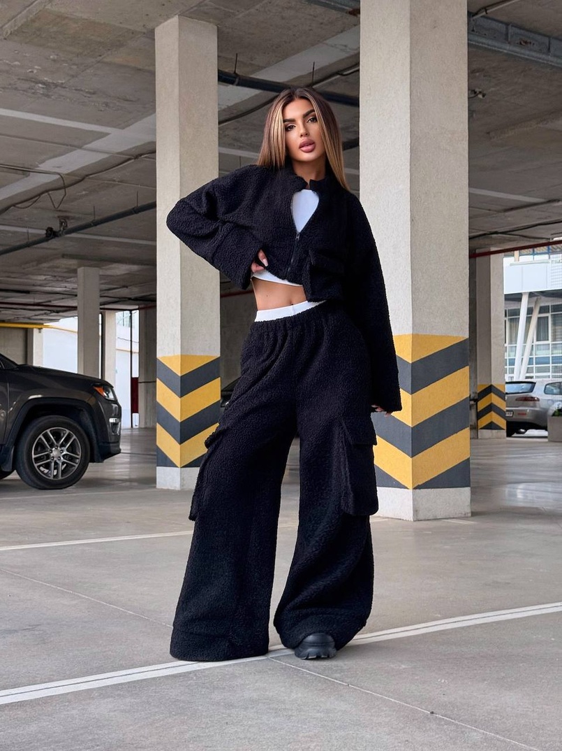 Теплий та мʼякий комплект Тедді на флісі Дуже приємний до тіла Теплий та мʼякий комплект Тедді на флісі Дуже приємний до тіла | PUSHKA SHOP