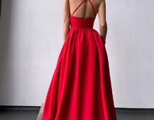 Сукня максі  з корсетним верхом і чашечками  | PUSHKA SHOP