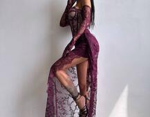 Корсетна сукня максі з рукавичками  | PUSHKA SHOP