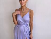 Атласна сукня максі  Атласна сукня максі  | PUSHKA SHOP