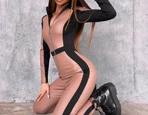 Комбінезон з еко-шкіри  Комбінезон з еко-шкіри  | PUSHKA SHOP