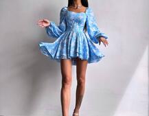 Корсетна сукня з подвійною спідницею  | PUSHKA SHOP