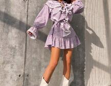 Сукня з квітковим принтом декорована мереживом    Сукня з квітковим принтом декорована мереживом    | PUSHKA SHOP