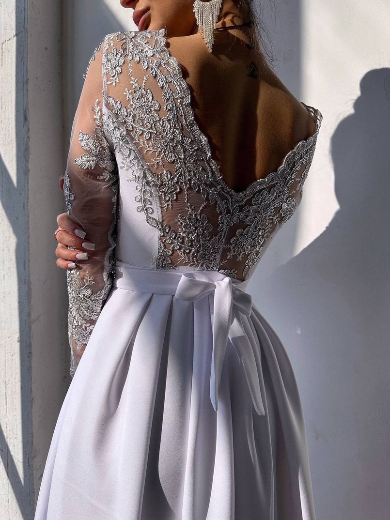 Сукня максі з мереживом  Сукня максі з мереживом  | PUSHKA SHOP