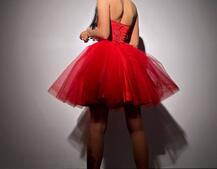 Комплект: корсет, декорований стразами  +  пишна фатинова спідниця Комплект: корсет, декорований стразами  +  пишна фатинова спідниця | PUSHKA SHOP