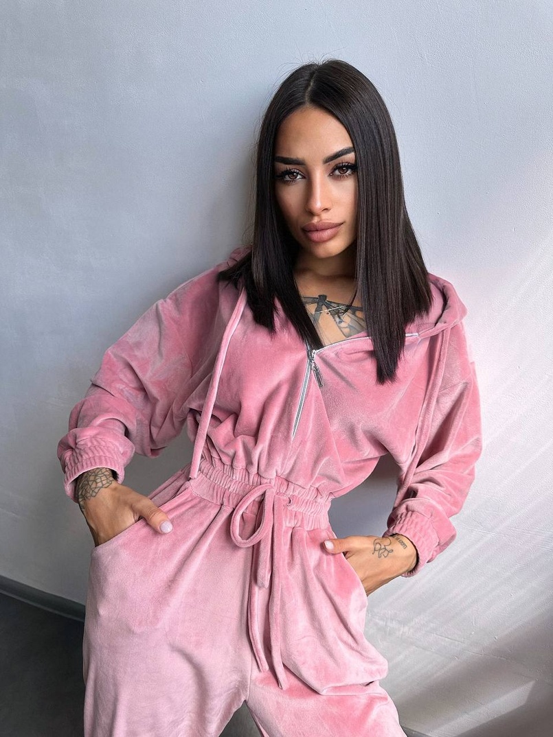 Велюровий комбінезон   Велюровий комбінезон   | PUSHKA SHOP