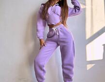 Комплект на флісі : худі з елементами корсету + штани  Комплект на флісі : худі з елементами корсету + штани  | PUSHKA SHOP
